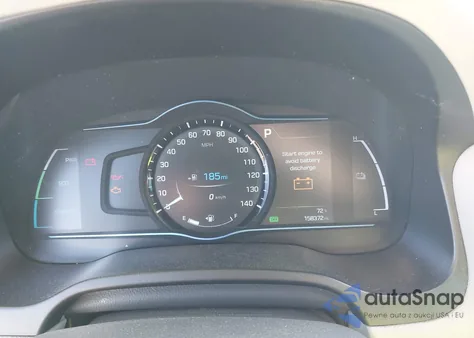 2017 Hyundai Ioniq Hybrid Limited from USA, damaged, VIN KMHC85LC5HU035738